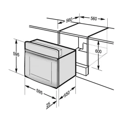 Cuptor electric incorporabil Hansa BOEB64190055 flexmag.md