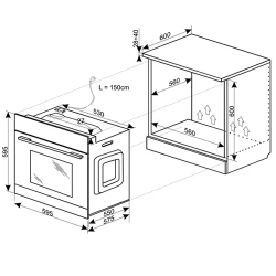 Cuptor electric incorporabil Hansa BOEB697622 flexmag.md