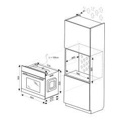 Cuptor electric incorporabil Hansa BOEIS69407 flexmag.md