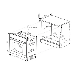 Cuptor electric incorporabil Hansa BOESS69407 flexmag.md