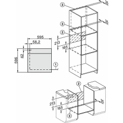 Cuptor electric incorporabil Miele H 7260 BP OBSW flexmag.md