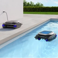 Curatator robotizat pentru piscina Dreame J1, Negru flexmag.md