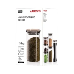 Контейнер для пищевых продуктов Ardesto AR1311SF, 1150 мл, прозрачный flexmag.md
