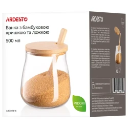 Cutie alimentara Ardesto AR1350BHS, Transparent flexmag.md
