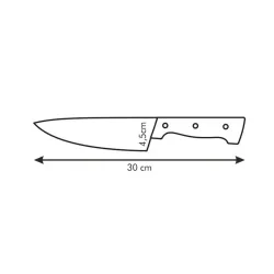 Cutit de bucatar Tescoma 880529 Home Profi Negru flexmag.md