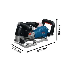 Debitor de canale pe acumulator Bosch GNF18V-40 (fara acumulator) flexmag.md