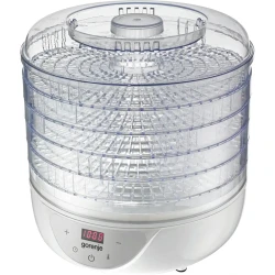 Deshidrator de fructe Gorenje FDK24DW, Alb flexmag.md