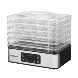 Deshidrator de fructe Polaris PFD 2008SV, Negru flexmag.md