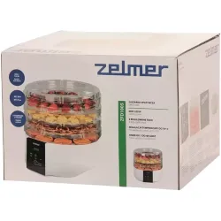 Deshidrator de fructe Zelmer ZFD1005 Alb flexmag.md