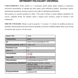 Detergent pentru aspirator cu spalare Atas Vinet UN1824 flexmag.md