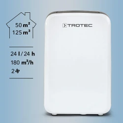 Мобильный осушитель воздуха Trotec Comfort TTK 71 E flexmag.md