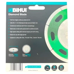 Disc de taiat cu diamant Bihui DCDS115 flexmag.md