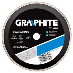 Disc de taiat cu diamant Graphite 57H646 flexmag.md