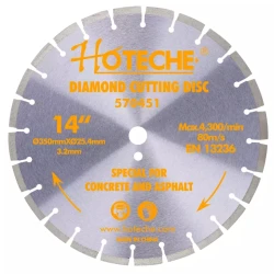 Disc de taiat cu diamant Hoteche 570452 flexmag.md