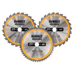 Диск для резки дерева 3 шт. DeWALT DT1963-QZ flexmag.md