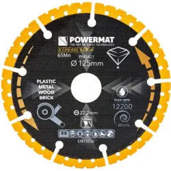 Disc de taiere cu diamant Powermat PM-TDCS-1252T flexmag.md