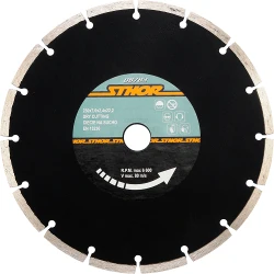 Диск сегментированный алмазный для бетона Sthor STH08783 flexmag.md