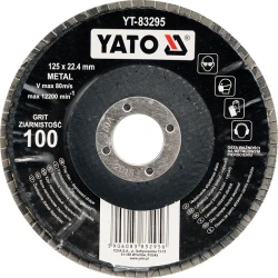 Disc lamelar frontal curbat pentru lemn si metal Yato YT83293 flexmag.md
