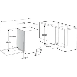 Корзина для посудомоечной машины Gorenje GV16D5 flexmag.md