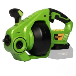 Dispozitiv cu acumulator pentru desfundat scurgeri Procraft PCD20 flexmag.md