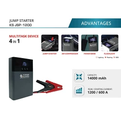 Стартовое устройство с компрессором Könner & Söhnen KS JSP-1200 flexmag.md