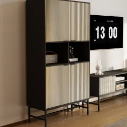 Dulap pentru birou Deco Merlin Plus 100x50x184 flexmag.md