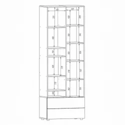Dulap pentru birou Nex NX-00000200 flexmag.md