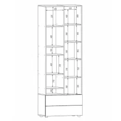 Шкаф для офиса Nex NX-00000203 flexmag.md