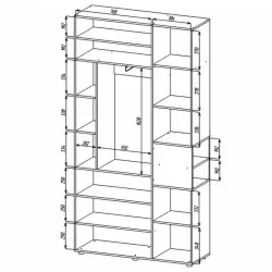 Шкаф для офиса Nex NX-00000221 flexmag.md