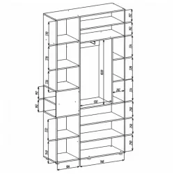 Шкаф для офиса Nex NX-00001849 flexmag.md