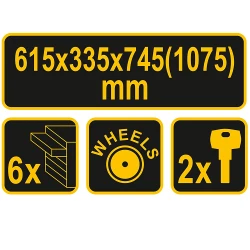 Dulap pentru scule Vorel 81830 flexmag.md