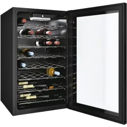 Dulap pentru vin Candy CWC 150 EM-NF Negru flexmag.md