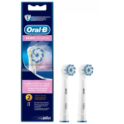 Duza pentru periuta de dinti electrica BRAUN Sensi UltraThin, Alb flexmag.md