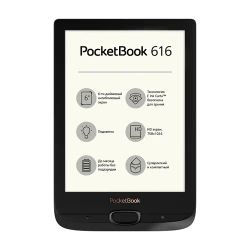eBook reader Pocketbook 616 Black flexmag.md