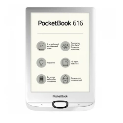 eBook reader Pocketbook 616 Matte Silver flexmag.md