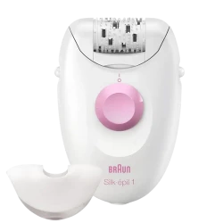 Эпилятор Braun SE 1- 010, белый - розовый flexmag.md