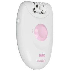 Epilator Braun SE 1-010, Alb - Roz flexmag.md