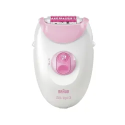 Epilator Braun SE3000 Alb - Roz flexmag.md