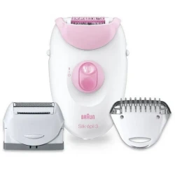 Epilator Braun SE3270, Alb-Roz flexmag.md