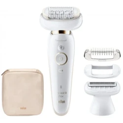 Epilator Braun SES9002 3D, Alb flexmag.md