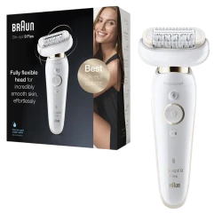 Epilator Braun SES9011, Alb flexmag.md