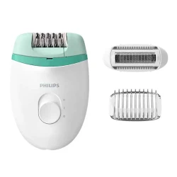 Эпилятор Philips BRE245-00, Бело-зеленый flexmag.md