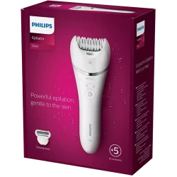 Epilator PHILIPS BRE710-00, Alb flexmag.md
