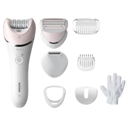 Эпилятор Philips BRE721-00, белый - розовый flexmag.md