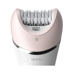 Эпилятор Philips BRE721-00, белый - розовый flexmag.md