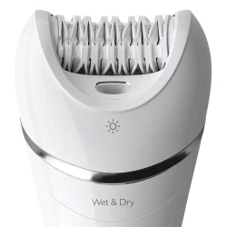 Epilator Philips Series 8000 BRE700-00, Alb flexmag.md