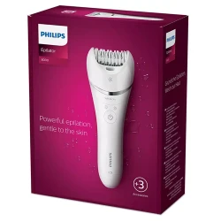 Epilator Philips Series 8000 BRE700-00, Alb flexmag.md
