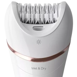 Epilator Philips Series 9000 BRE740-90, Alb flexmag.md