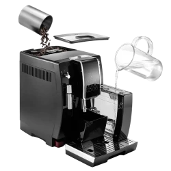 Espressor automat DeLonghi ECAM358.15B, Negru flexmag.md