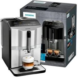 Espressor automat Siemens TI353201RW, Argintiu, Negru flexmag.md